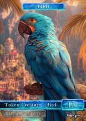 Bird Blue #16